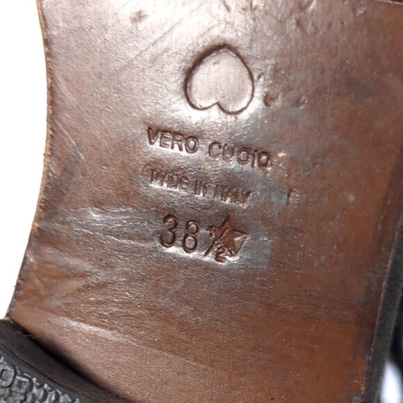 VTG Moschino Cheap and Chic Forest Green Suede Moto Boots Womens Size 7.5 - Picture 7 of 9